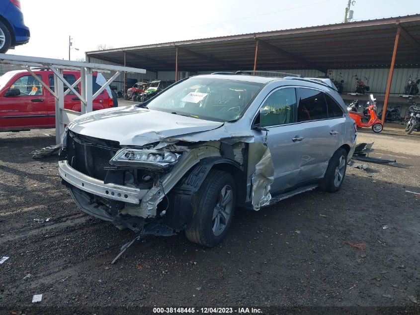 2014 ACURA MDX - 5FRYD4H2XEB029176