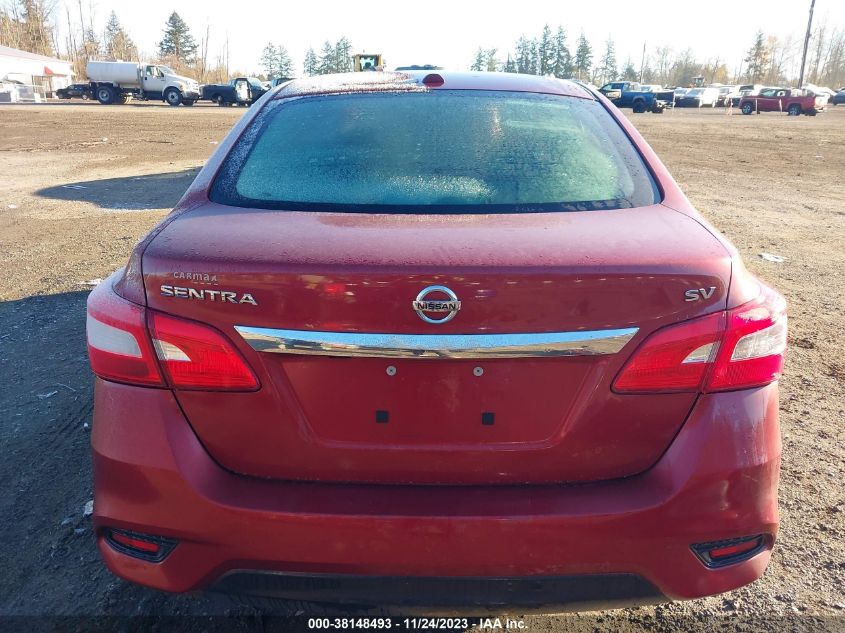 2016 NISSAN SENTRA S/SV/SR/SL - 3N1AB7AP1GL653598