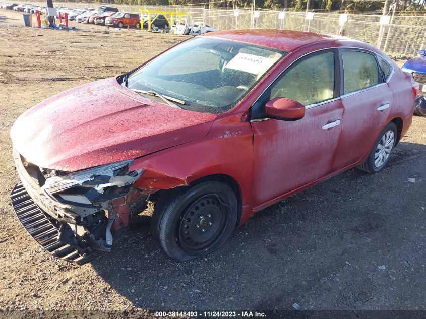 2016 NISSAN SENTRA S/SV/SR/SL - 3N1AB7AP1GL653598