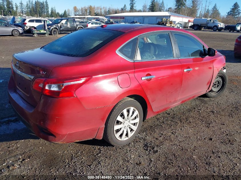 2016 NISSAN SENTRA S/SV/SR/SL - 3N1AB7AP1GL653598