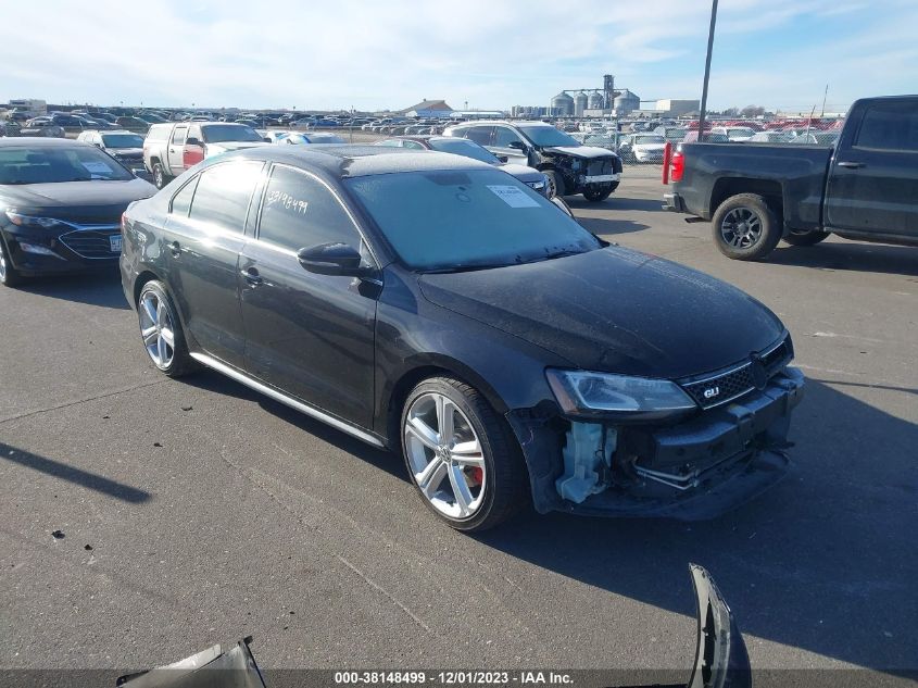2013 VOLKSWAGEN JETTA GLI AUTOBAHN W/NAV - 3VW5A7AJ4DM361573