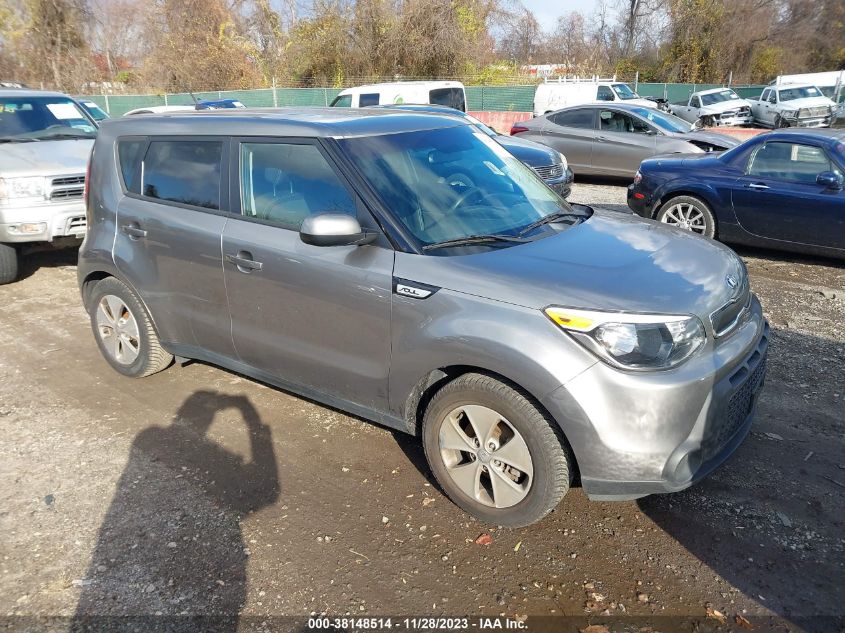 2016 KIA SOUL BASE - KNDJN2A24G7270593