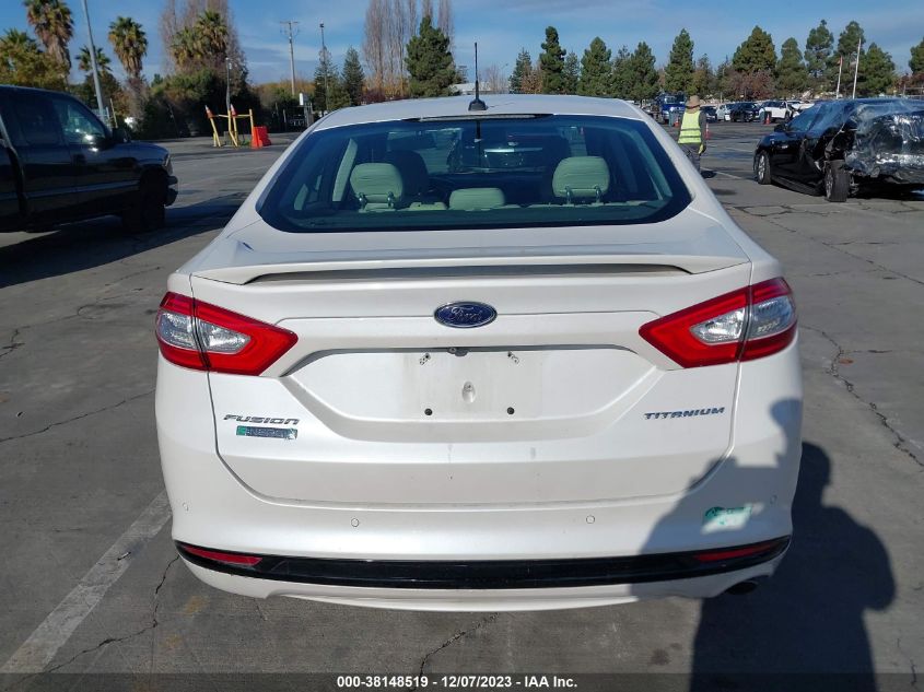 2014 FORD FUSION ENERGI TITANIUM - 3FA6P0SU1ER269952