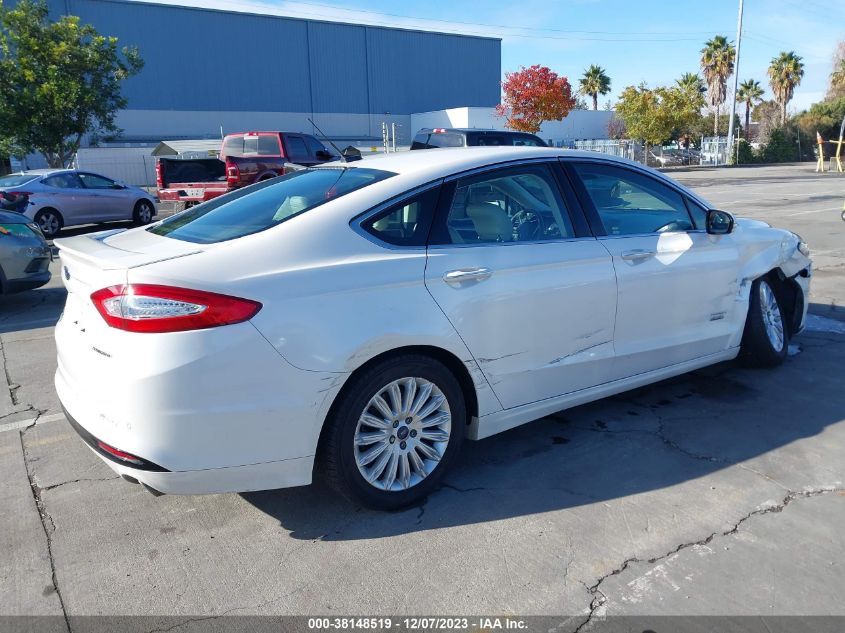 2014 FORD FUSION ENERGI TITANIUM - 3FA6P0SU1ER269952