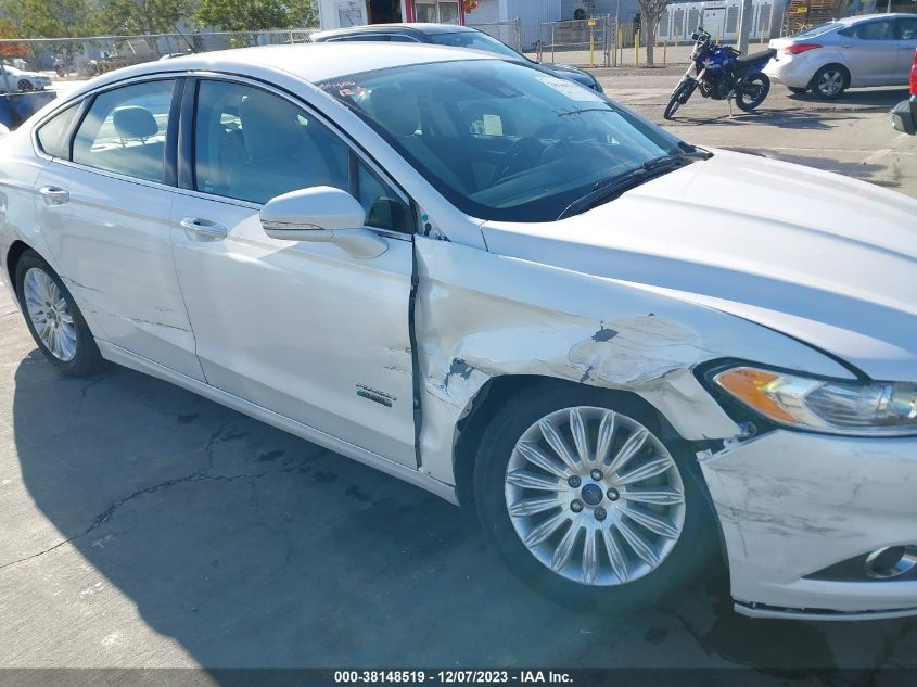 2014 FORD FUSION ENERGI TITANIUM - 3FA6P0SU1ER269952