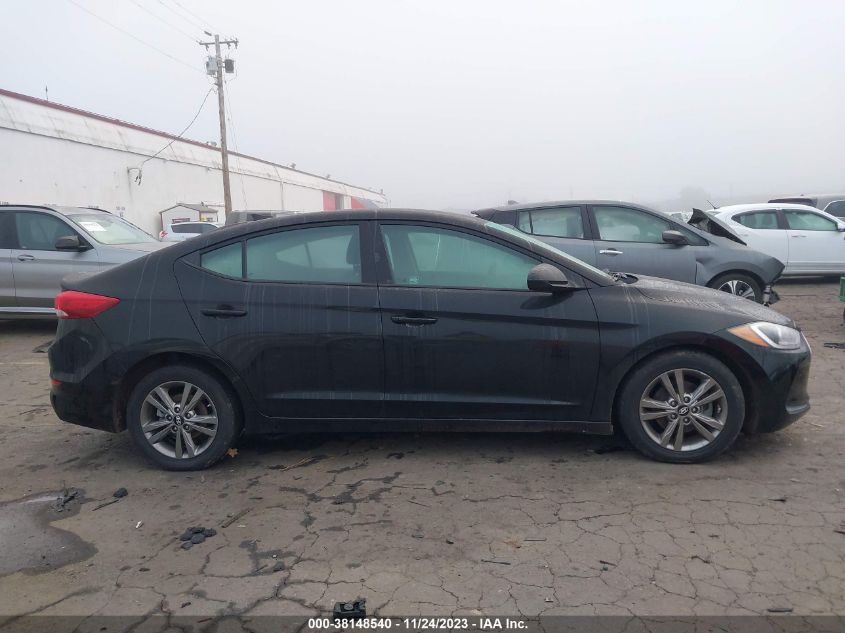 2018 HYUNDAI ELANTRA SEL/VALUE/LIMITED - 5NPD84LF2JH213974