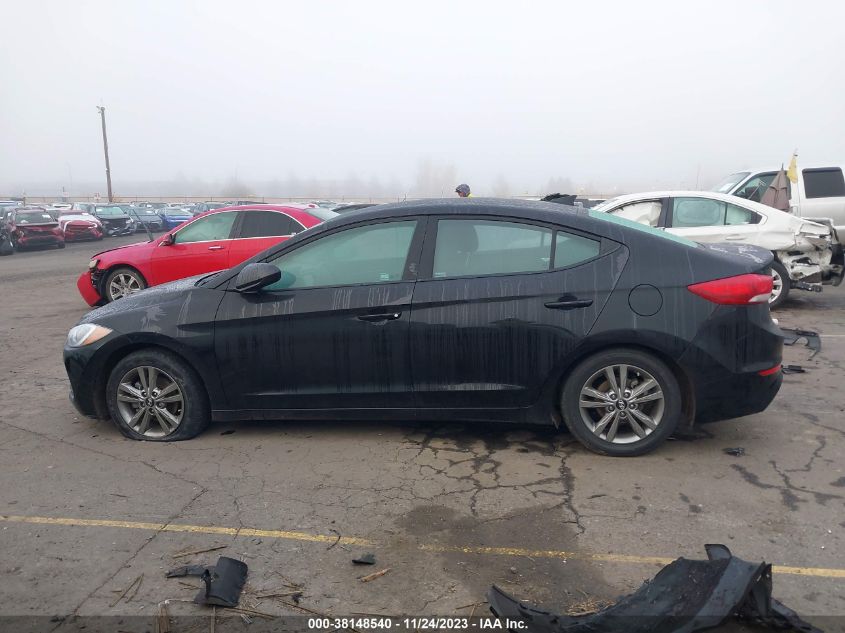 2018 HYUNDAI ELANTRA SEL/VALUE/LIMITED - 5NPD84LF2JH213974