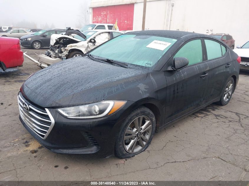 2018 HYUNDAI ELANTRA SEL/VALUE/LIMITED - 5NPD84LF2JH213974