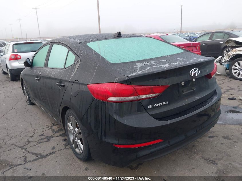 2018 HYUNDAI ELANTRA SEL/VALUE/LIMITED - 5NPD84LF2JH213974