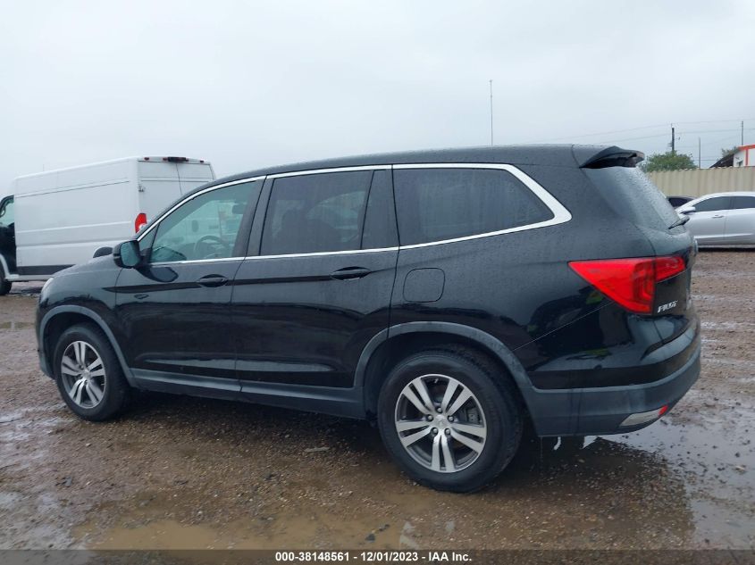 2017 HONDA PILOT EXL - 5FNYF5H53HB012185