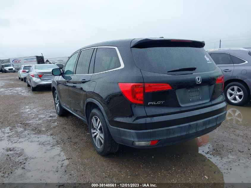 2017 HONDA PILOT EXL - 5FNYF5H53HB012185