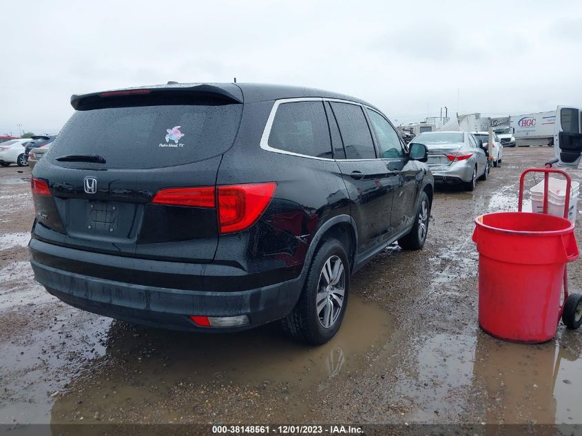 2017 HONDA PILOT EXL - 5FNYF5H53HB012185