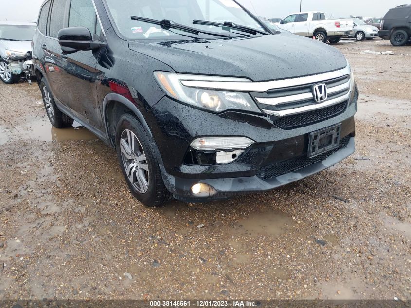 2017 HONDA PILOT EXL - 5FNYF5H53HB012185