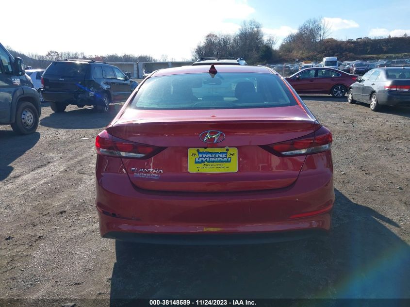 2018 HYUNDAI ELANTRA VALUE EDITION - 5NPD84LF9JH286730