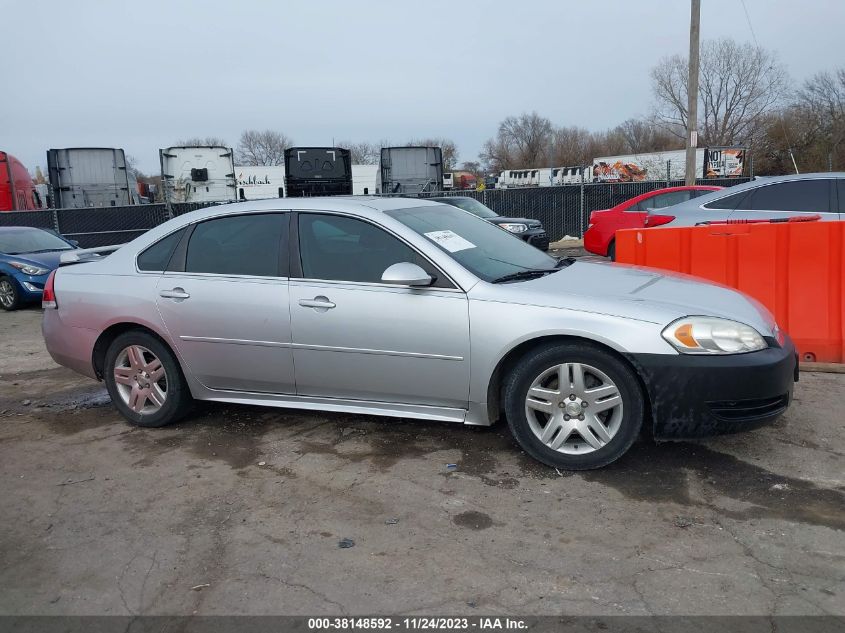 2013 CHEVROLET IMPALA LT - 2G1WG5E31D1208896