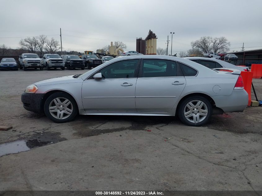 2013 CHEVROLET IMPALA LT - 2G1WG5E31D1208896