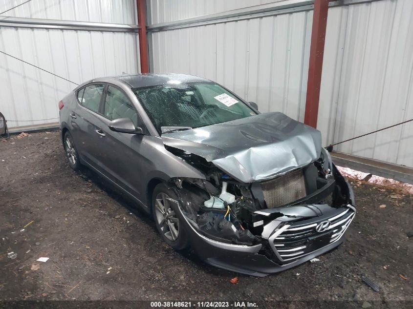 2018 HYUNDAI ELANTRA SEL - 5NPD84LF2JH364216