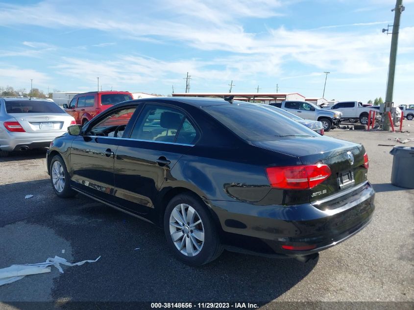 2015 VOLKSWAGEN JETTA 1.8T SE - 3VWD07AJ0FM280457