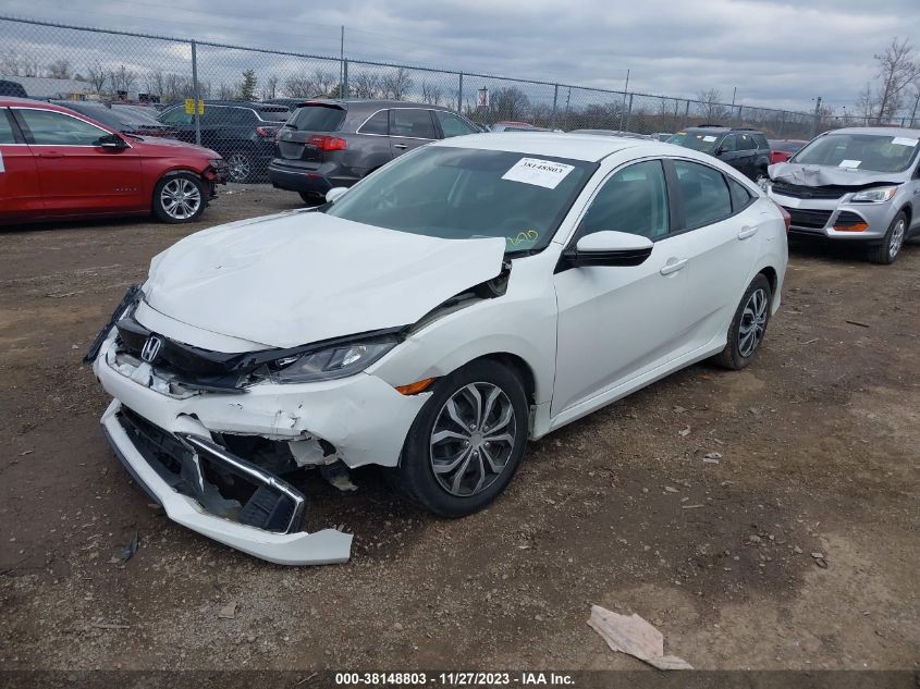 2019 HONDA CIVIC LX - 2HGFC2F66KH516047
