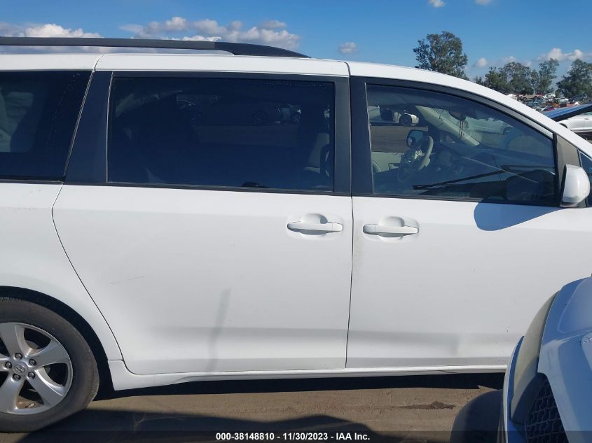 2014 TOYOTA SIENNA LE V6 8 PASSENGER - 5TDKK3DC9ES469763