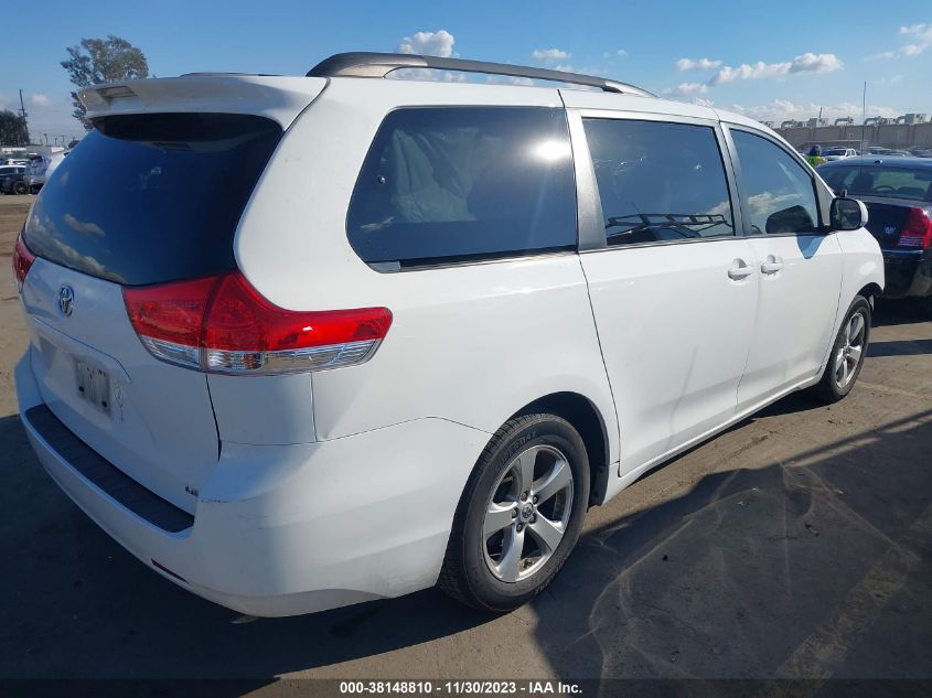 2014 TOYOTA SIENNA LE V6 8 PASSENGER - 5TDKK3DC9ES469763