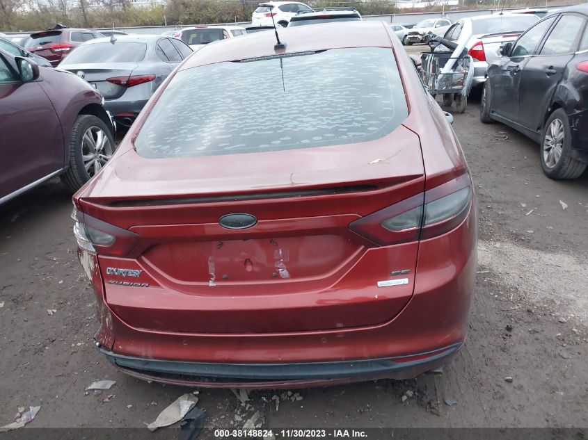 2014 FORD FUSION SE - 3FA6P0HD4ER360043