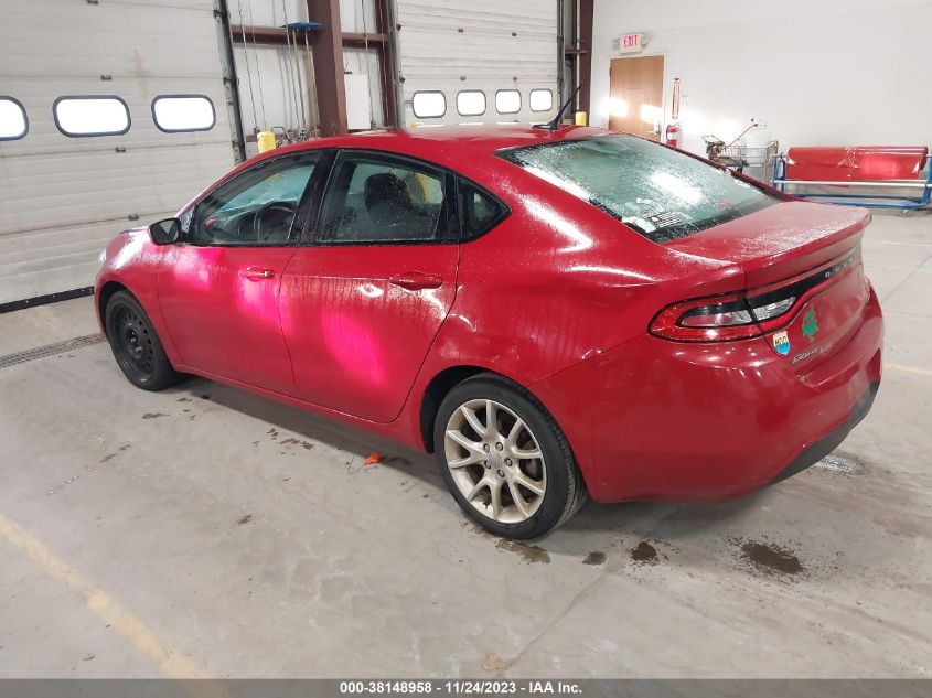 2013 DODGE DART SXT - 1C3CDFBA8DD286922