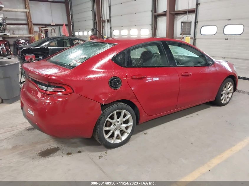 2013 DODGE DART SXT - 1C3CDFBA8DD286922