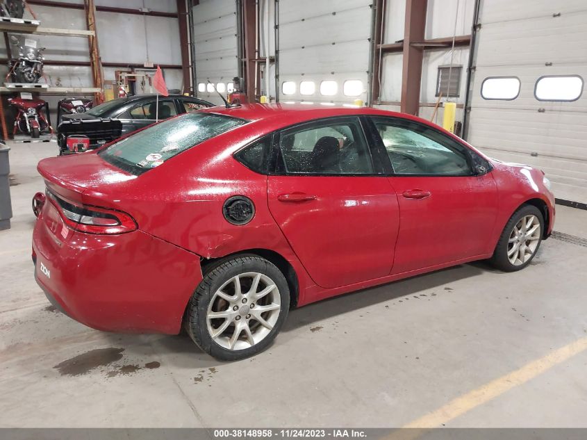 2013 DODGE DART SXT - 1C3CDFBA8DD286922