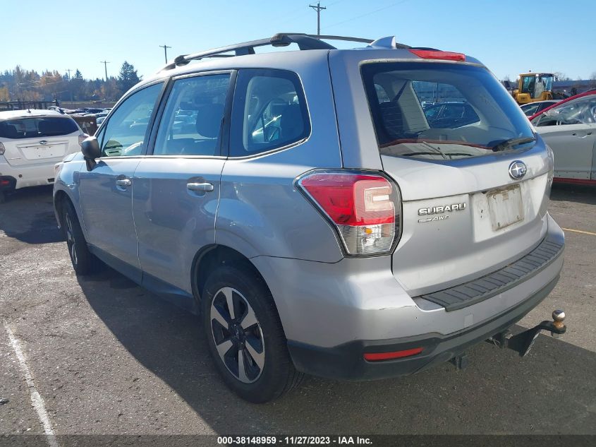 2017 SUBARU FORESTER 2.5I - JF2SJABC6HH457767