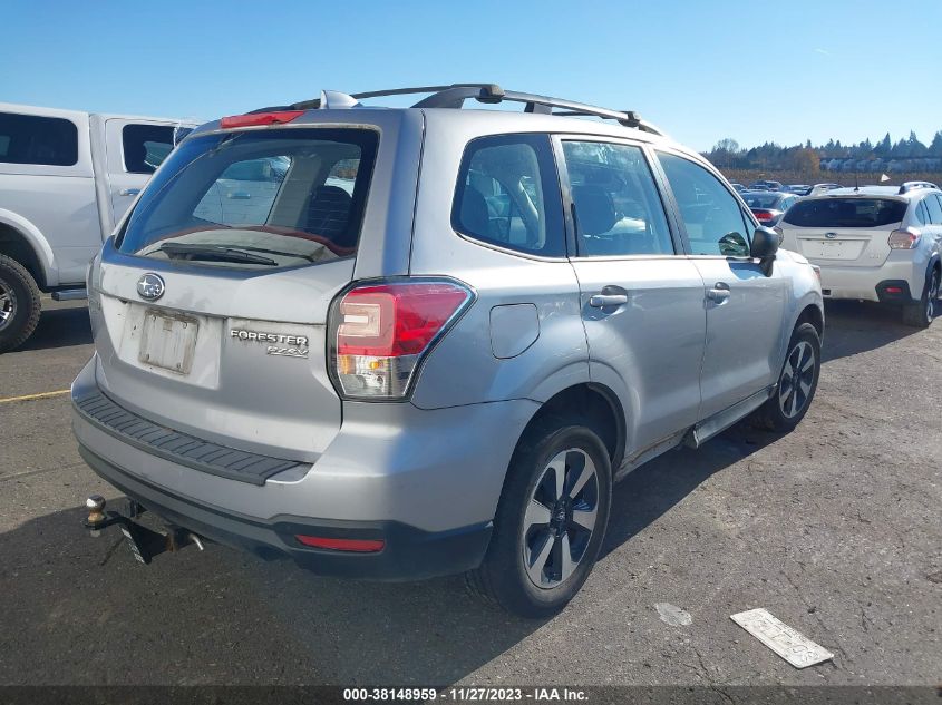 2017 SUBARU FORESTER 2.5I - JF2SJABC6HH457767