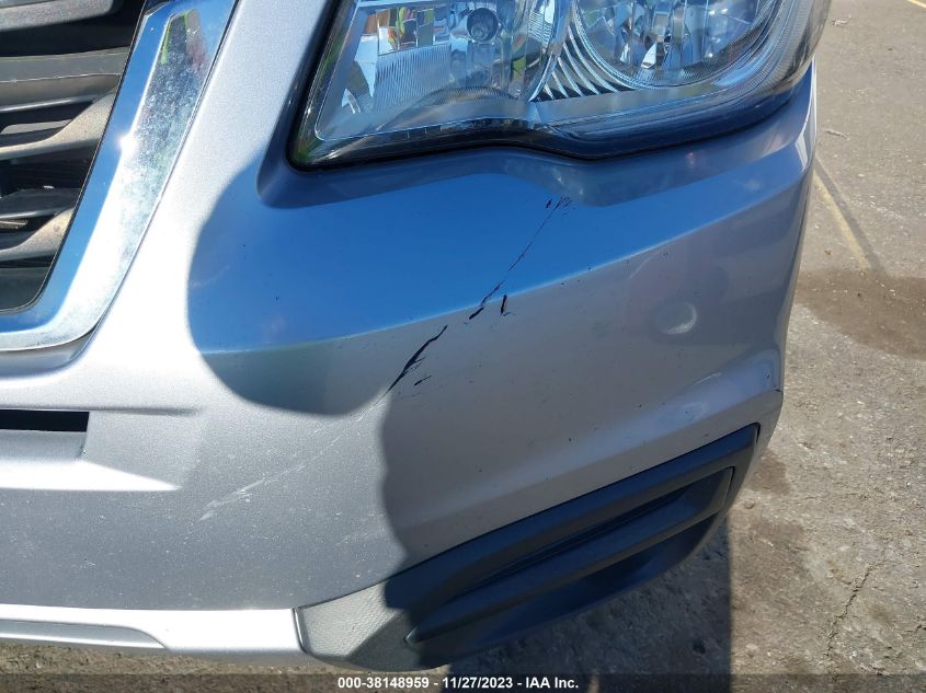 2017 SUBARU FORESTER 2.5I - JF2SJABC6HH457767