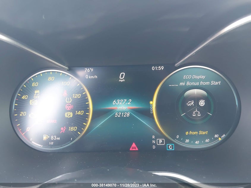 VIN WDDWK8DB3KF842304 2019 MERCEDES-BENZ C 300