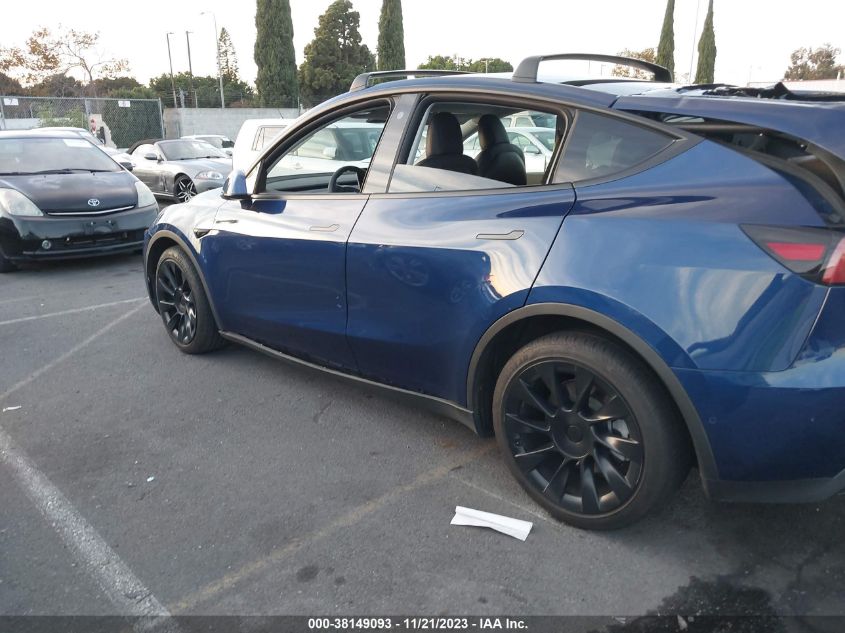 2021 TESLA MODEL Y LONG RANGE DUAL MOTOR - 5YJYGDEE9MF207908