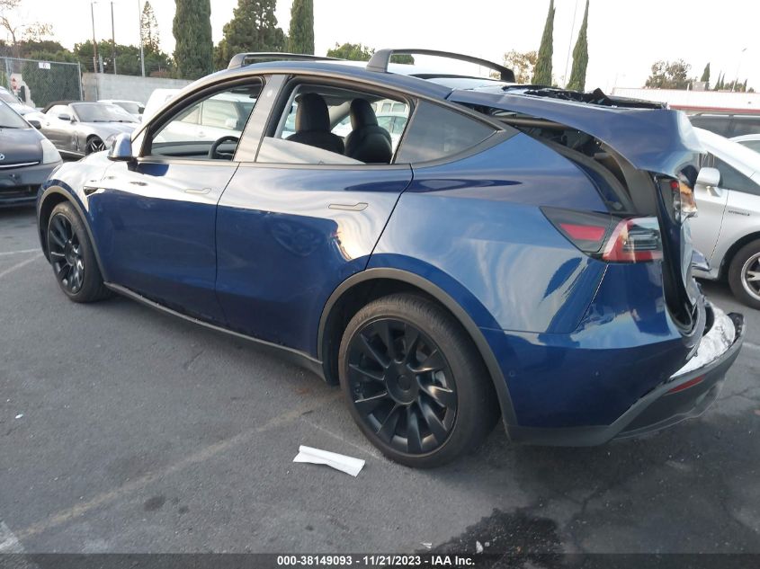 2021 TESLA MODEL Y LONG RANGE DUAL MOTOR - 5YJYGDEE9MF207908