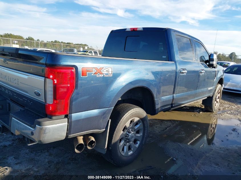 2019 FORD F-250 KING RANCH - 1FT7W2BT6KED79379