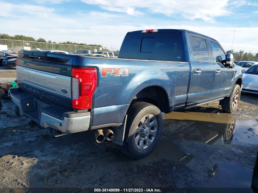 2019 FORD F-250 KING RANCH - 1FT7W2BT6KED79379