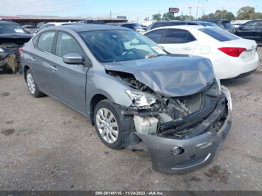 2013 NISSAN SENTRA S/SV/SR/SL - 3N1AB7AP4DL795455