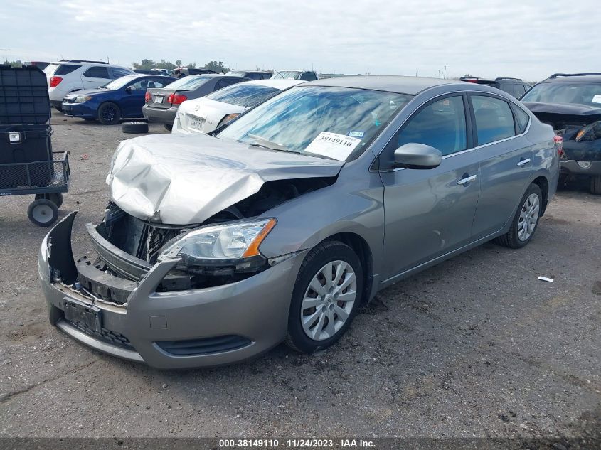 2013 NISSAN SENTRA S/SV/SR/SL - 3N1AB7AP4DL795455