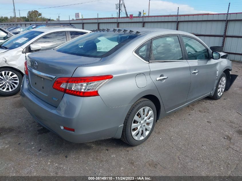 2013 NISSAN SENTRA S/SV/SR/SL - 3N1AB7AP4DL795455