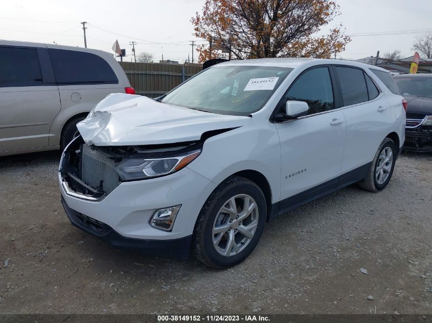 2021 CHEVROLET EQUINOX FWD LT - 3GNAXKEV2MS167384