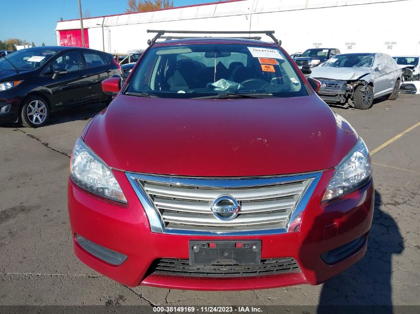 2015 NISSAN SENTRA FE+ S/S/SL/SR/SV - 3N1AB7AP9FY267545