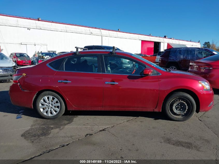 2015 NISSAN SENTRA FE+ S/S/SL/SR/SV - 3N1AB7AP9FY267545