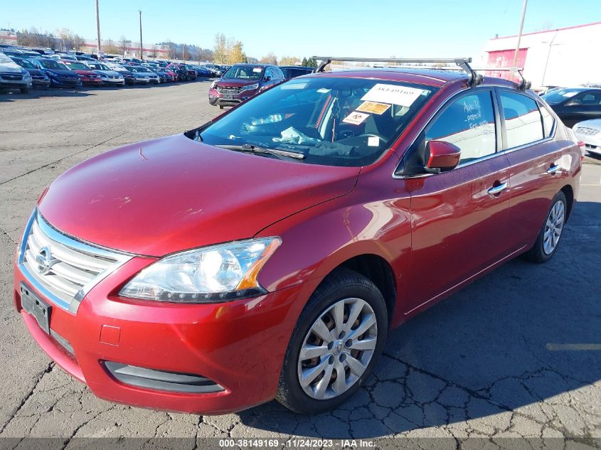 2015 NISSAN SENTRA FE+ S/S/SL/SR/SV - 3N1AB7AP9FY267545