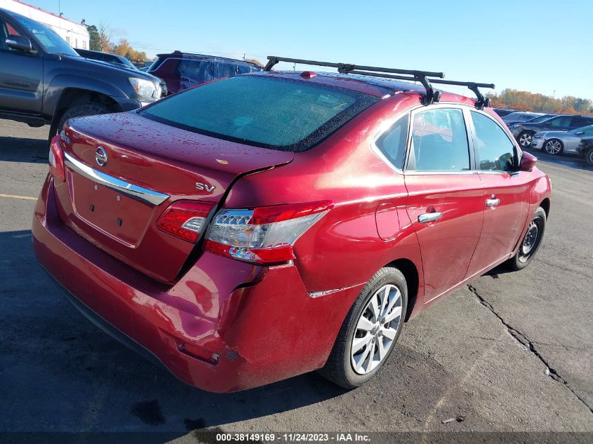 2015 NISSAN SENTRA FE+ S/S/SL/SR/SV - 3N1AB7AP9FY267545