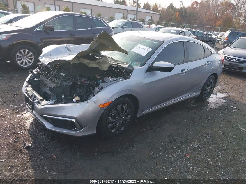 2019 HONDA CIVIC LX - 2HGFC2F66KH605634