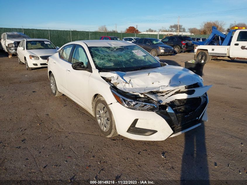 2022 NISSAN SENTRA S XTRONIC CVT - 3N1AB8BVXNY232594