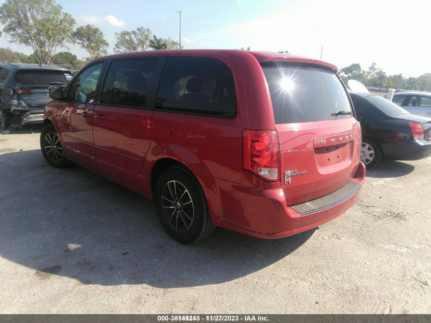 2014 DODGE GRAND CARAVAN - 2C4RDGBG8ER136467