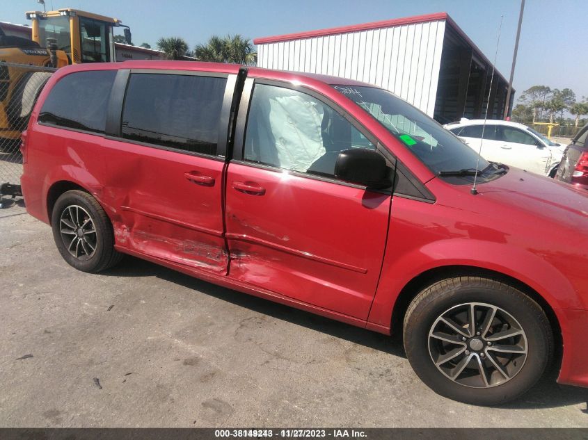 2014 DODGE GRAND CARAVAN - 2C4RDGBG8ER136467
