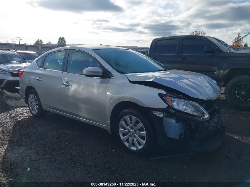 2019 NISSAN SENTRA S - 3N1AB7APXKY278161